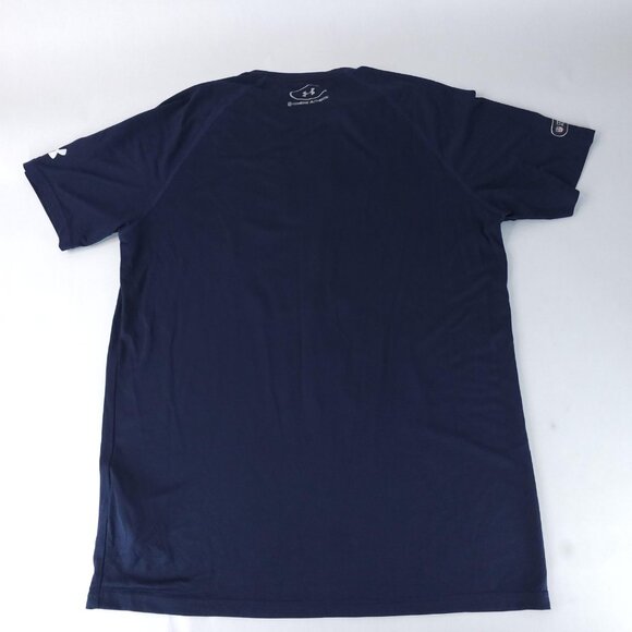 Los Angeles Rams Shirt Mens Medium Blue NFL Football HeatGear Combine Authentic - Picture 8 of 8